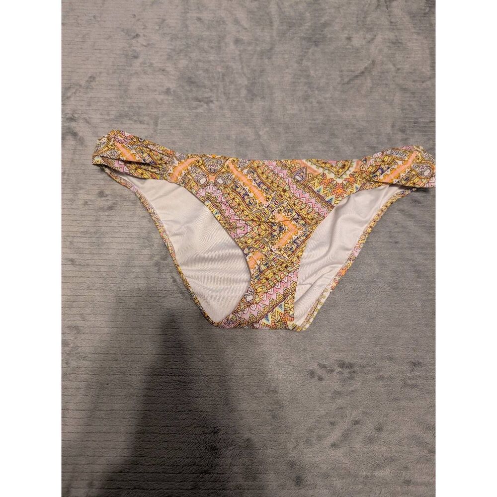 Victoria's Secret Swim M The Knockout Bikini Bottom Paisley Floral